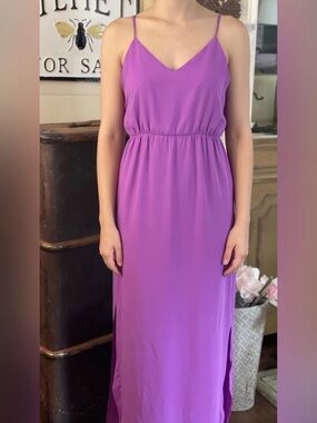 J. Crew Radiant Purple Dress